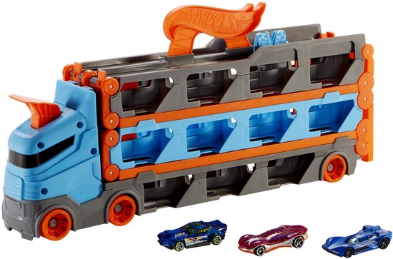 Hot Wheels Speedway Oplegger Speelset - Speelgoedvoertuig — afbeelding 3