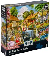 House of Puzzles legpuzzel At the Farm Gate 500 XL stukjes puzzel.