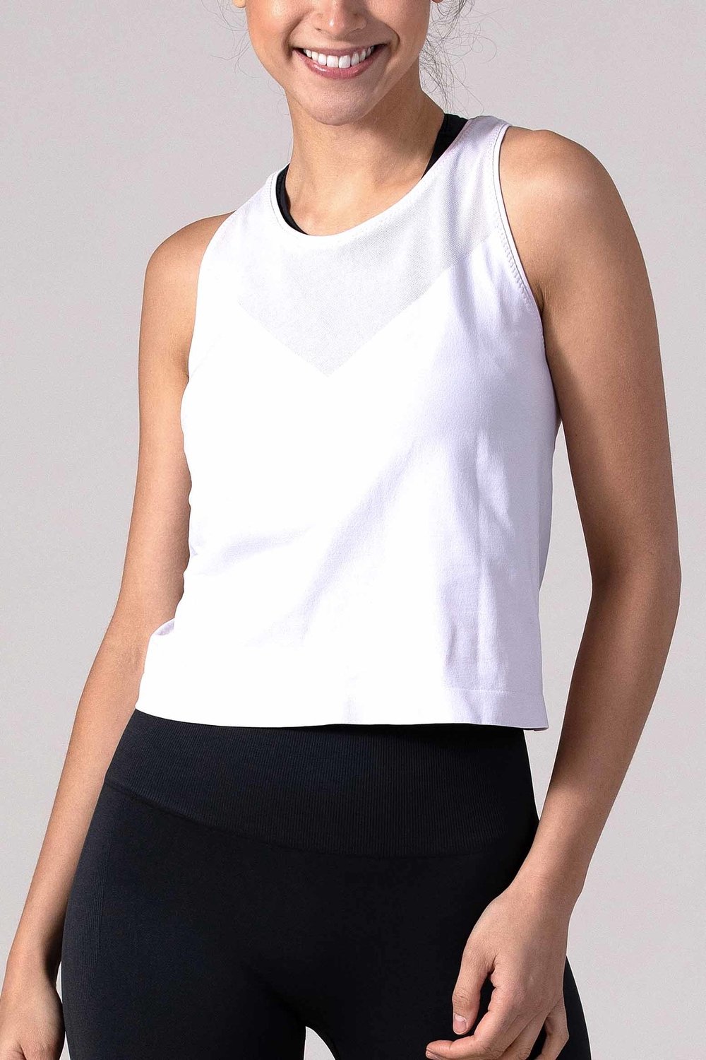 REVIVE Douro - Sport Tanktop Dames - Yoga - Pale Lilac - Maat M