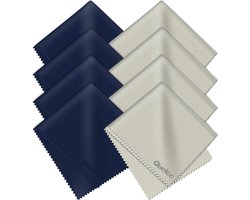 8 stuks microvezel reinigingsdoek, brillendoekjes, displaydo