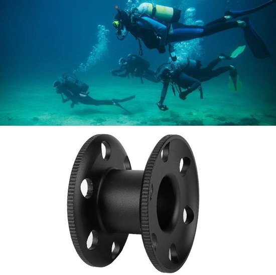 Lichtgewicht Duik Reel van Aluminium in 3 Kleuren - Onderwater Accessoire voor Duikers, Ideaal voor Scuba en Snorkelen — afbeelding 4