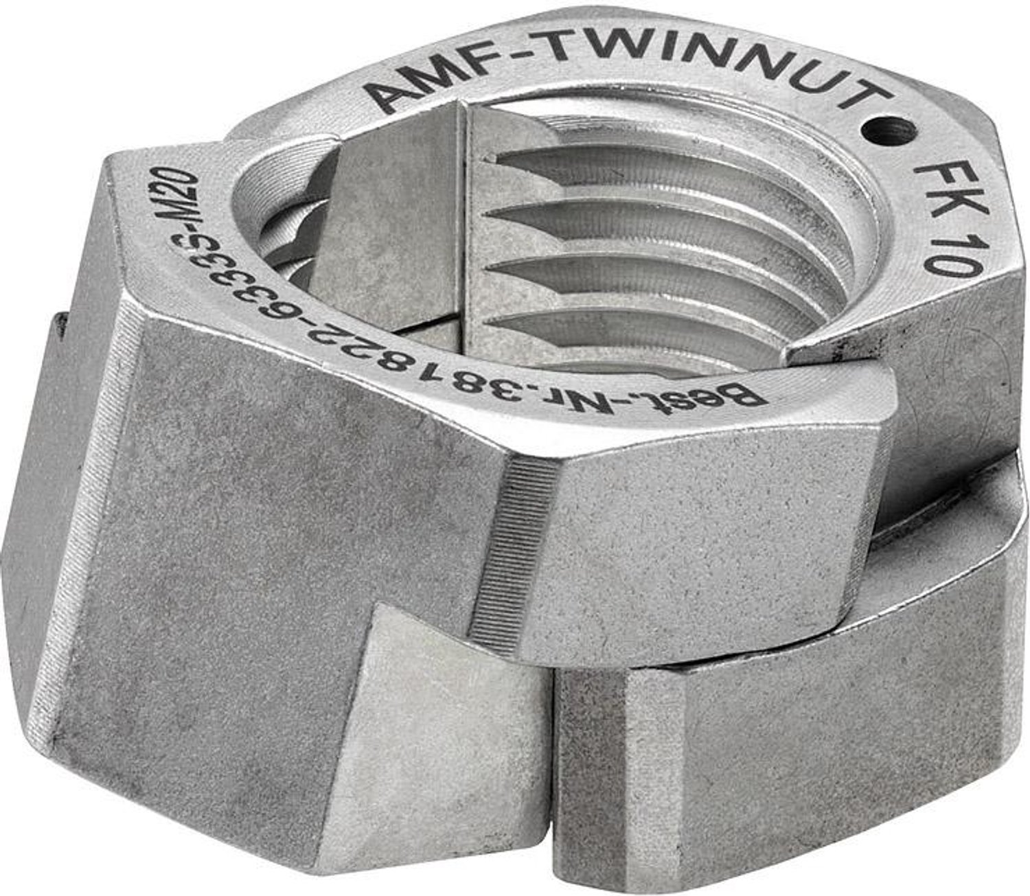 TWINNUT-moer zonder kraag 6333S-M12 AMF