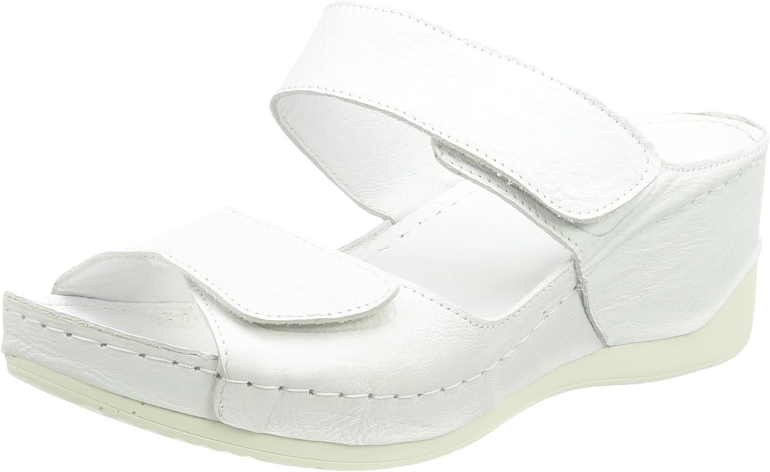 Andrea Conti Dames Sandalen 0027996 - Wit Leren Fisherman
