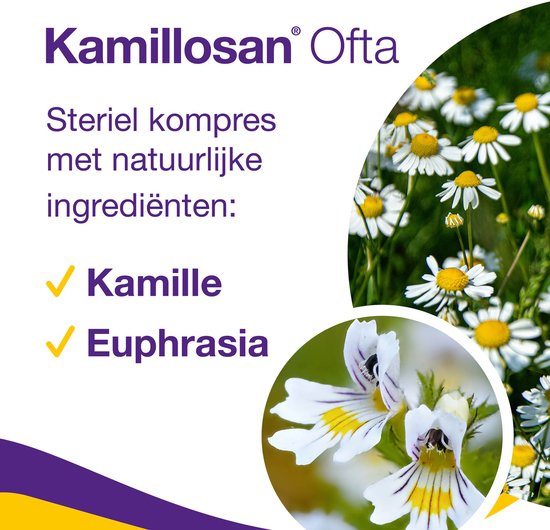 Kamillosan Ofta Doekjes 28 stuks - Reinigende Oogdoekjes - Verzorging van Oogleden - Zonder Conserveermiddel - Volwassenen, Kinderen en Baby's - Voor Dagelijkse Ooghygiëne — cadeau in Cadeau-ideeën - foto 4