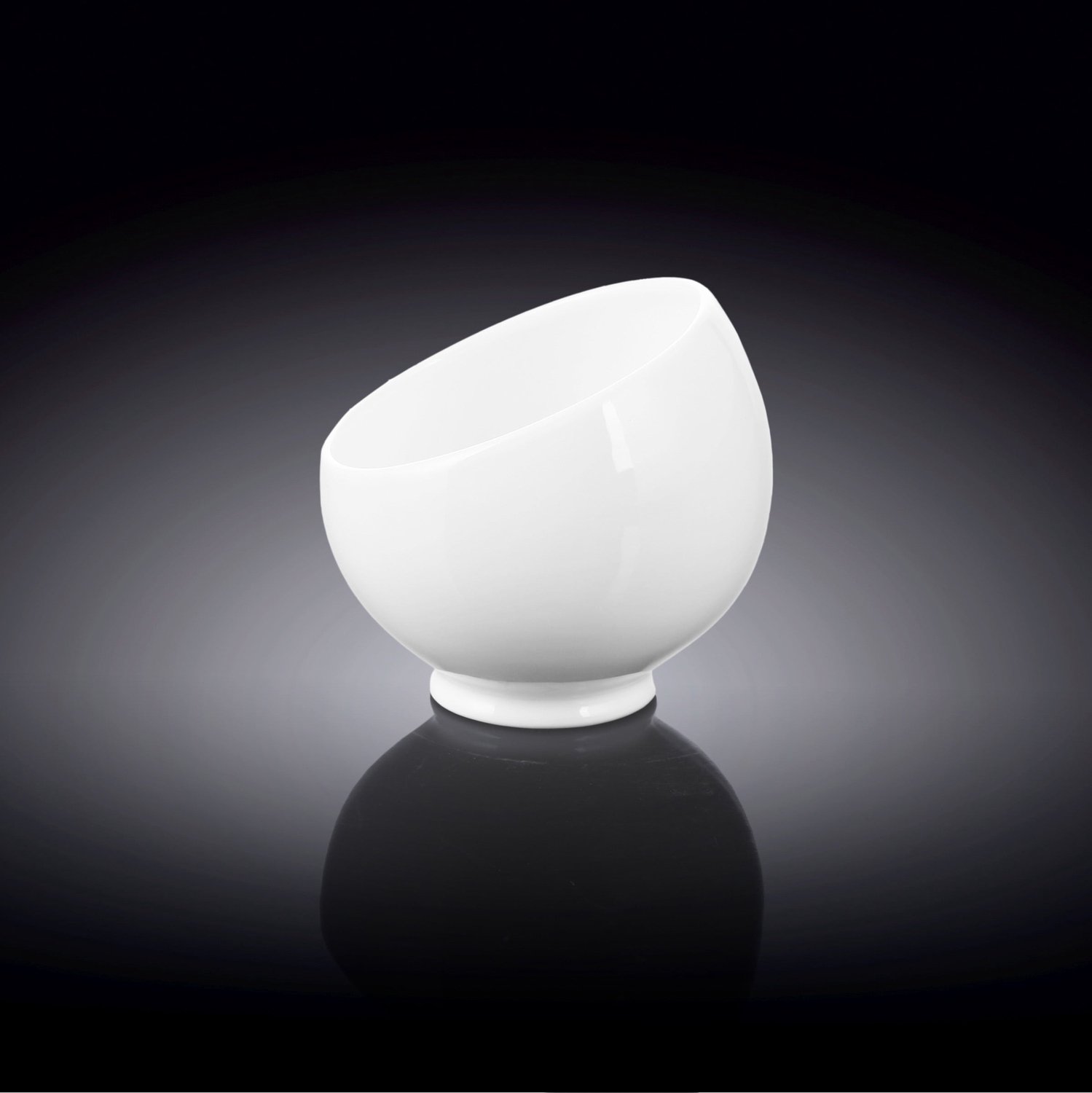 Wilmax Suikerpot 8.5 x 9 cm Wit Porselein Olivia WL-995000/A