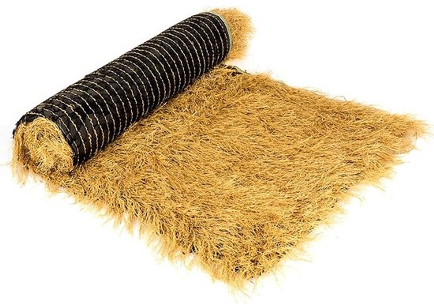 Kunstmatige rieten rol - Synthetisch dakgras - Terras decoreren - Brandvertragend materiaal - 1x20 meter - Natuurlijk groen