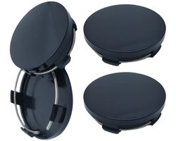 Neodtx wielnaafdoppen, 4 stuks, universele naafdoppen OD 60mm ID 56mm, hoogwaardig ABS, wielnaafdekking - ShopVlot