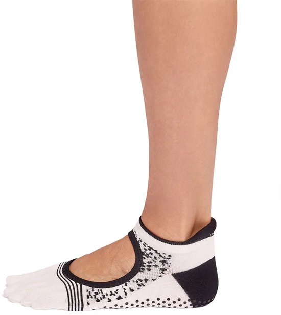 Toesox Full Toe Bellarina Tec Pilates Grip Sokken Wit EU 36-38 1/2 Vrouw van ToeSox — afbeelding 4