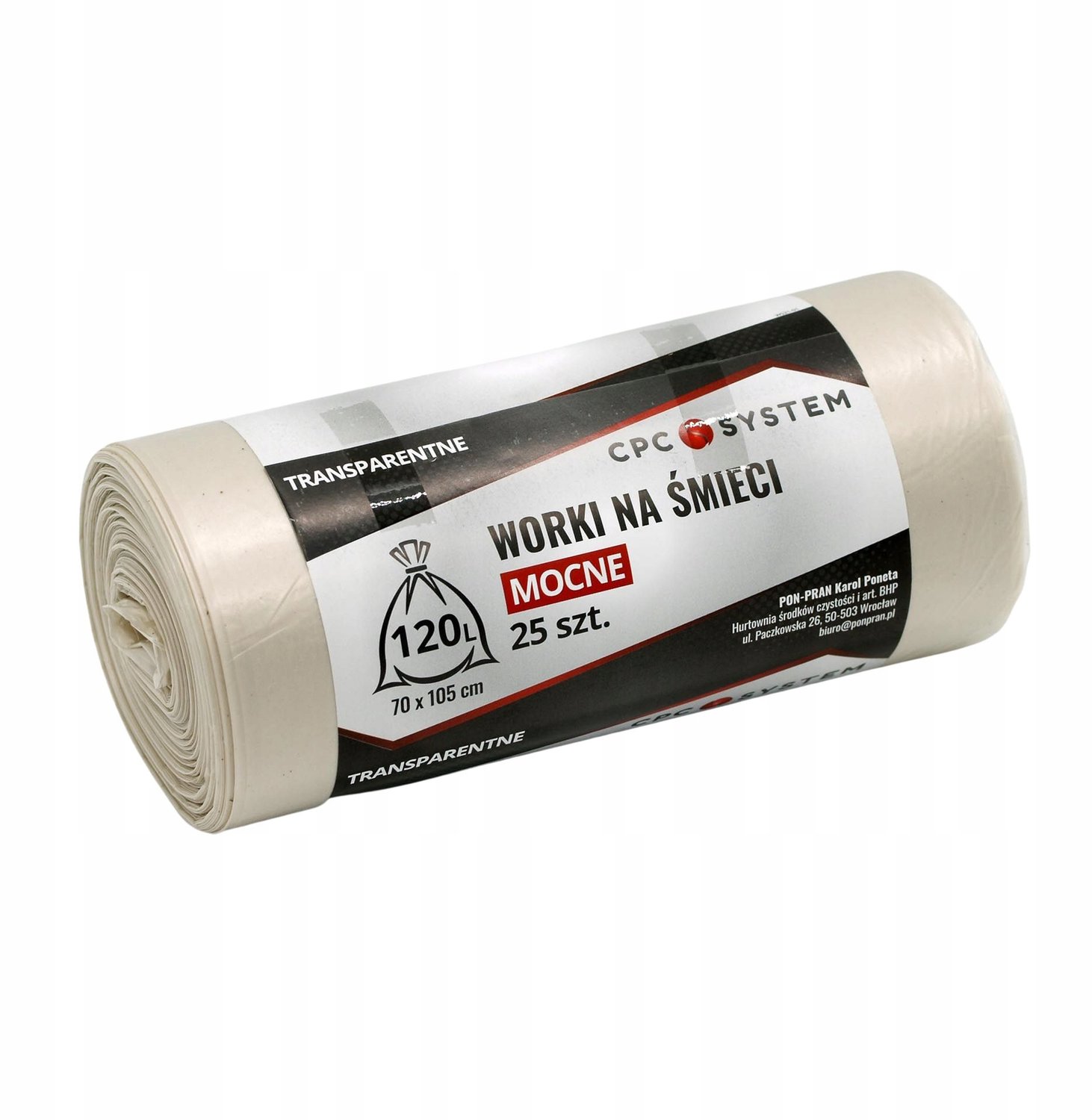 LDPE Afvalzakken 120L - 25 stuks, Sterk & Scheurvast