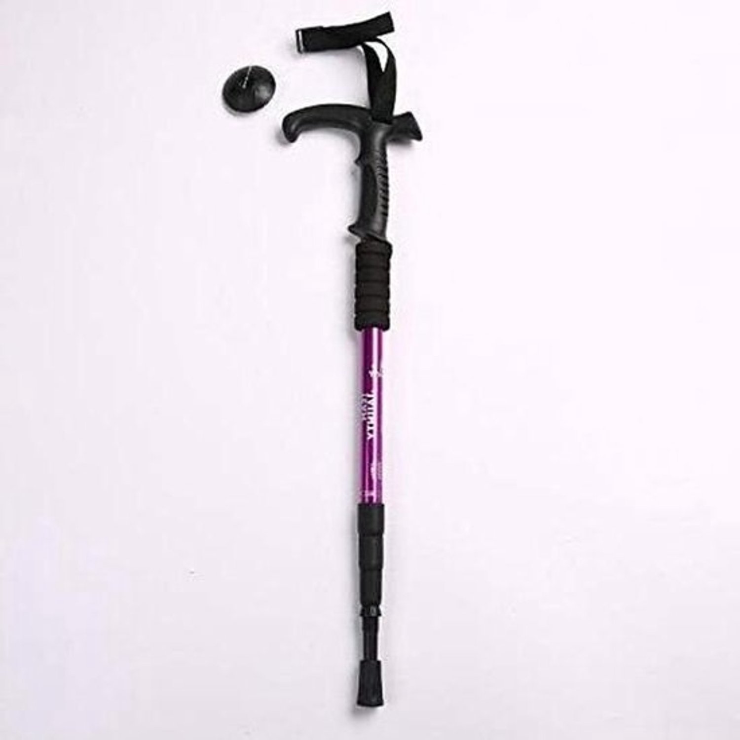 Wandelstok Aluminium - Outdoor Stok - Veilig Wandelen - Verstelbare Lengte - 51-110 cm - Zilver