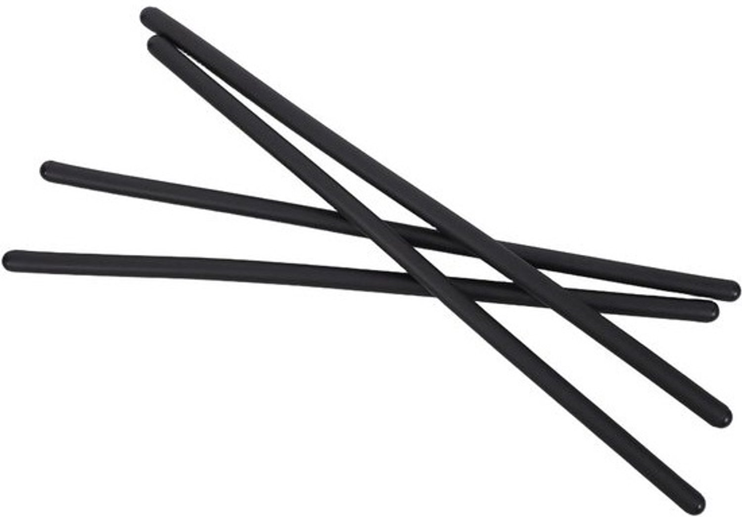 Wandelstokhouder Clips - Stoksteun Houder - Mobiliteit Verbeteren - Flexibel Buigbaar Ontwerp - 4 Stuks - Zwart