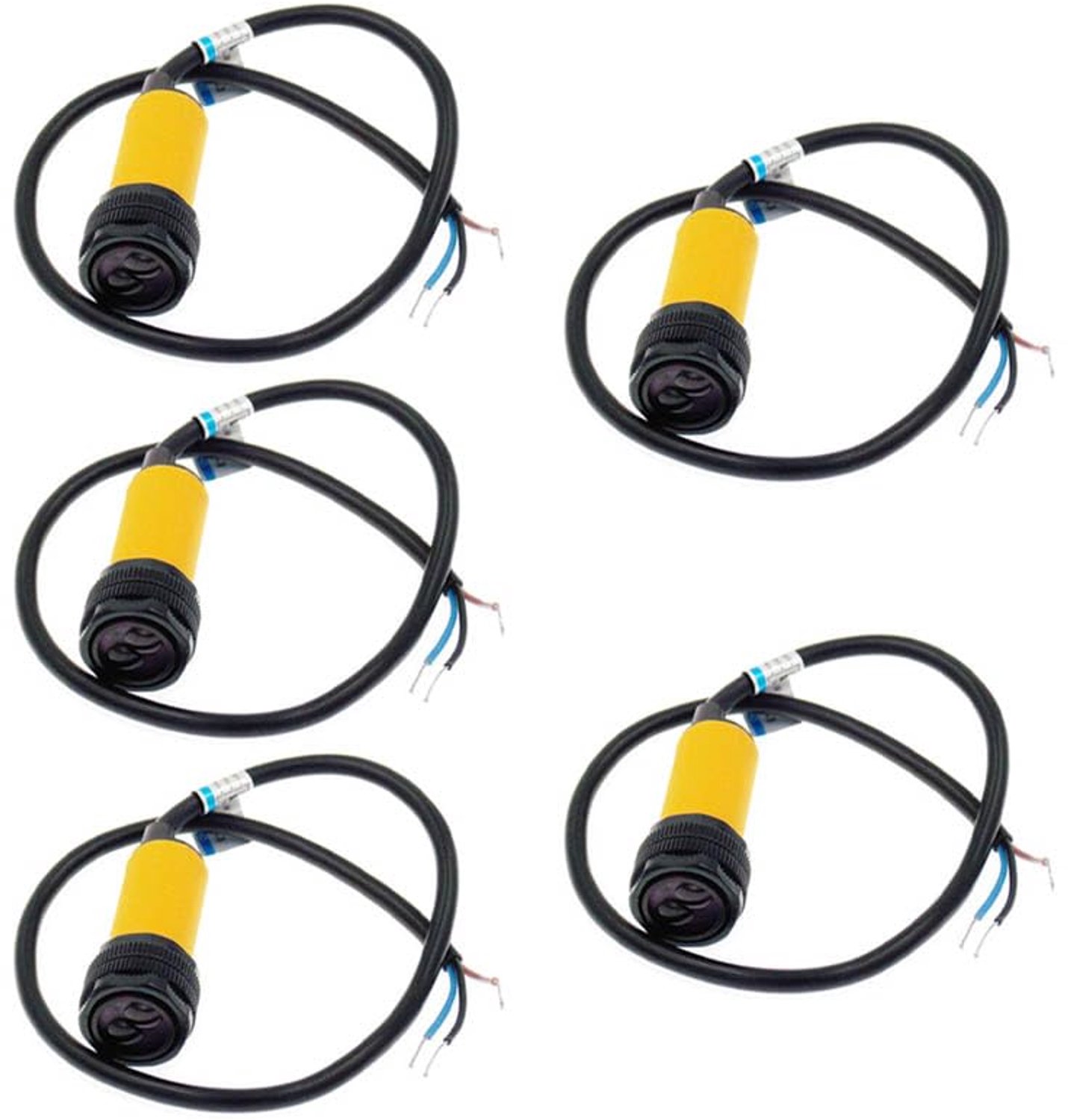 E18-D80NK sensor 3-80 cm - 5 stuks - betrouwbaar - perfect voor afstandsdetectie - Homevero