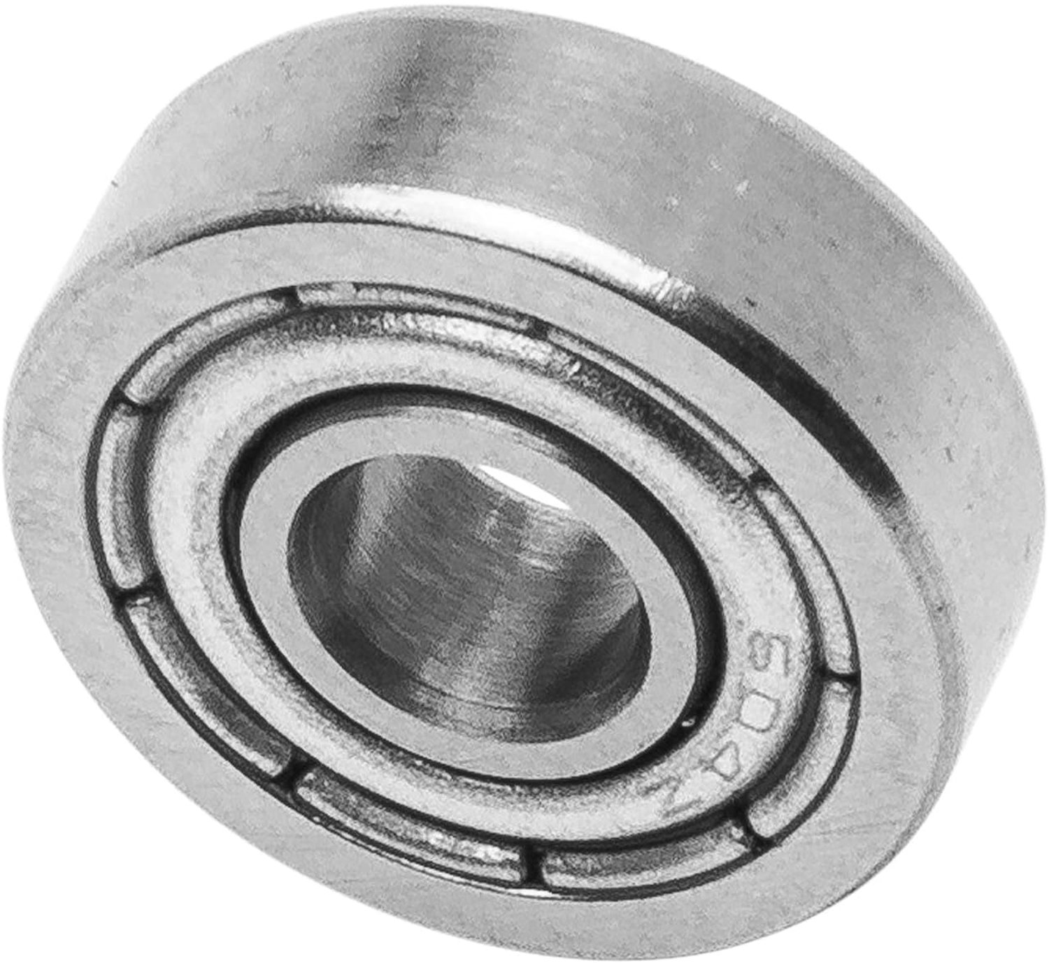 Kogellager D 12 mm - d 4 mm - H 4 mm - geschikt voor frezen in hout - Vemera