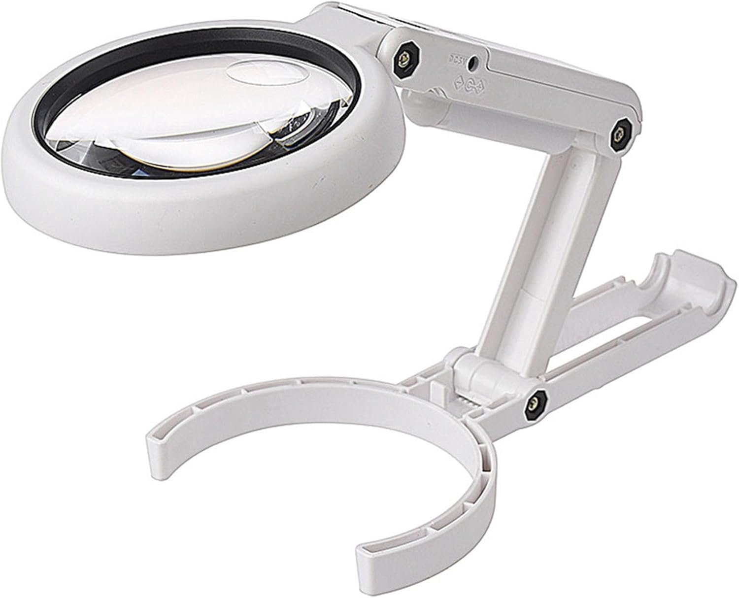 Tafellamp, 5x/11x, opvouwbare vergrootlamp, werkt met USB-kabel, heeft 8 ledlampjes om te lezen, voor hobby's, sieraden, taak ambachten of werkbank
