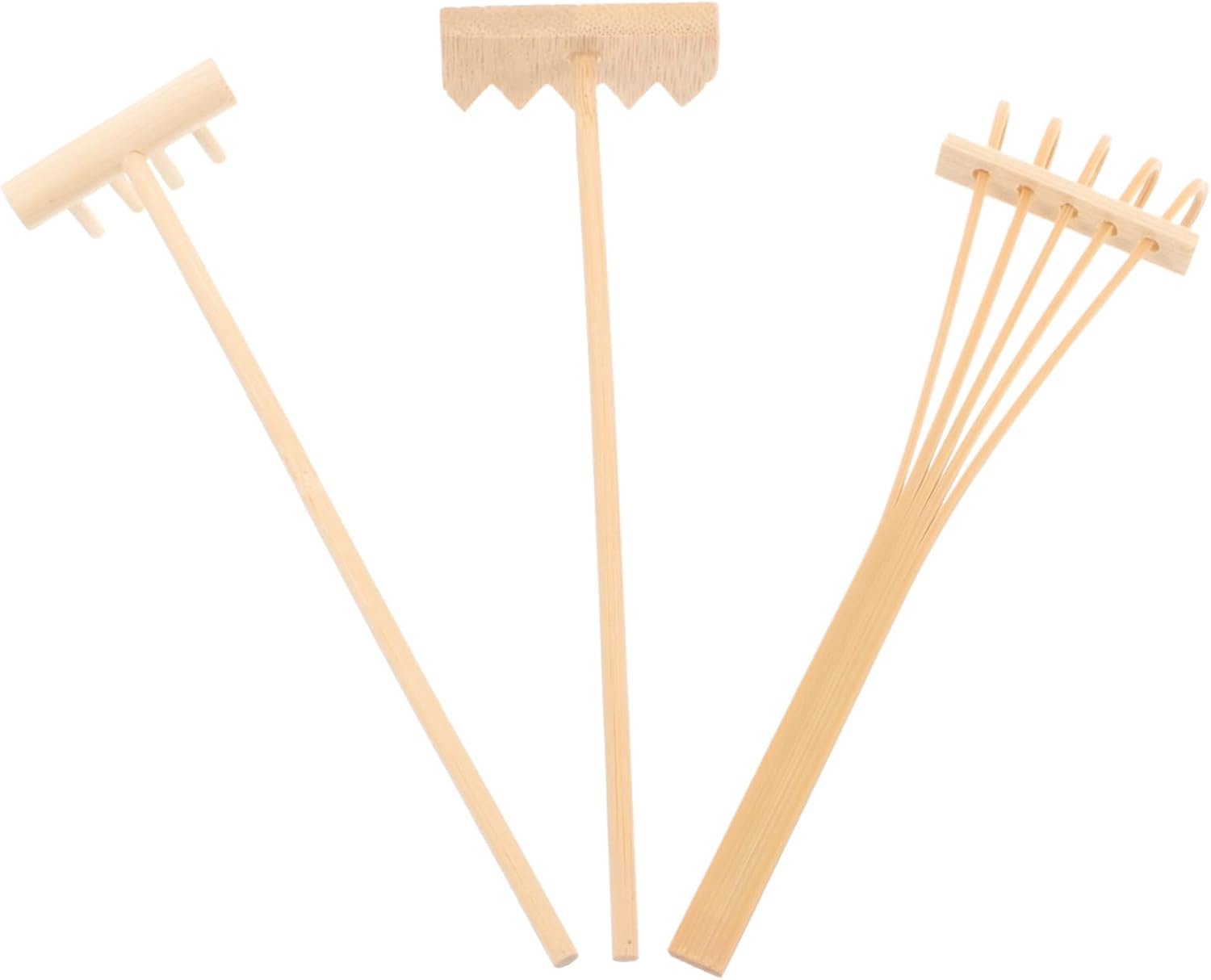 3 Delige Mini Bamboe voor Zen Geurvrij voor Meditatie Feng Shui Decoratie Thuiskantoor Accessoires