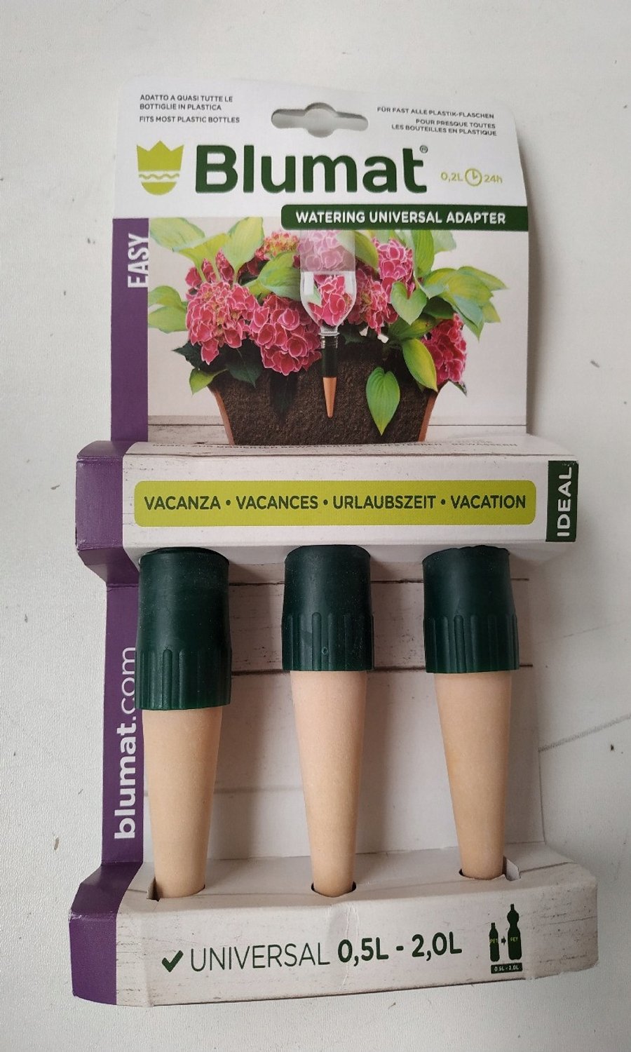 Merkloze Plantenwatergever Flesadapter voor Potplanten - 3 Stuks