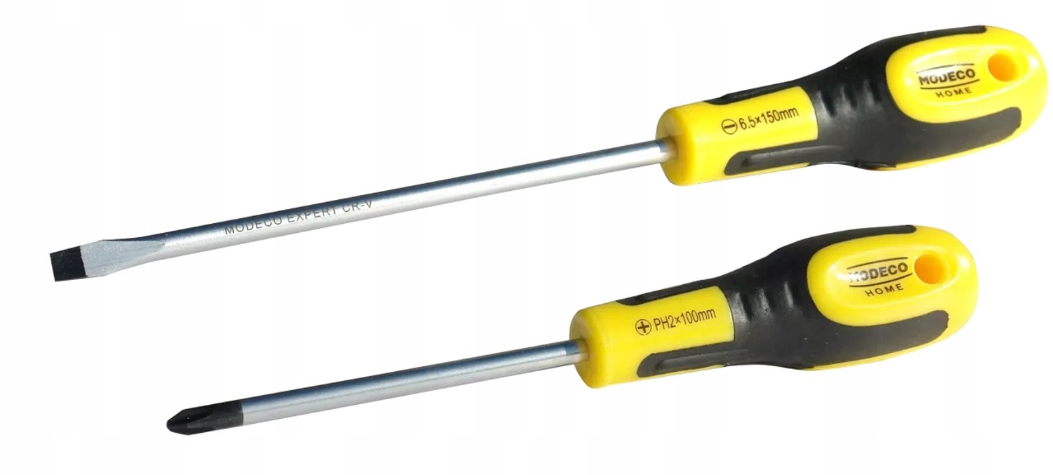 Modeco Vlindergreep Schroevendraaierset 5 Stuks - Duurzaam & Ergonomisch