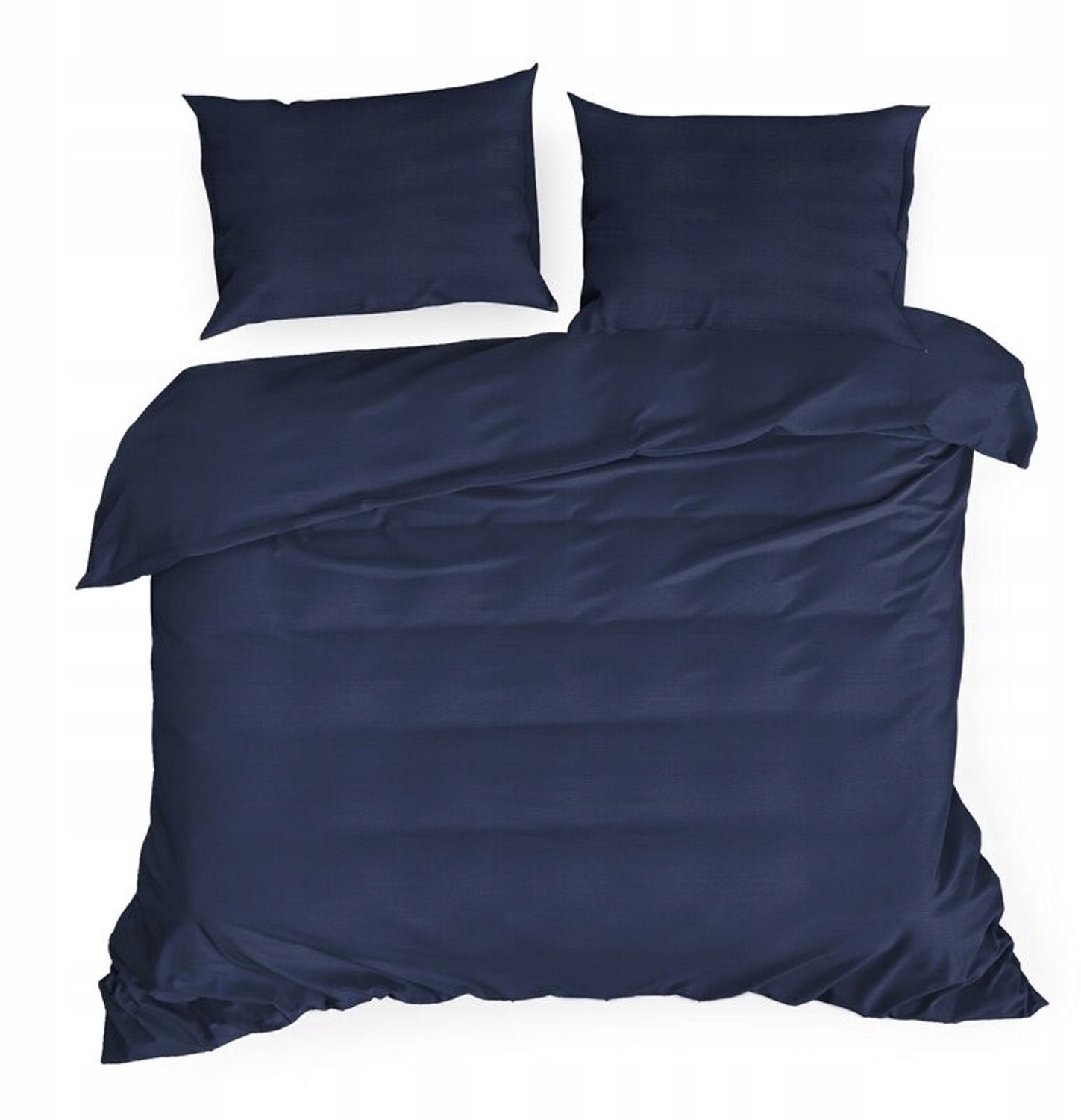NOVA3 Dekbedovertrek Set Marineblauw 180x200 + 2x Kussenslopen 70x80