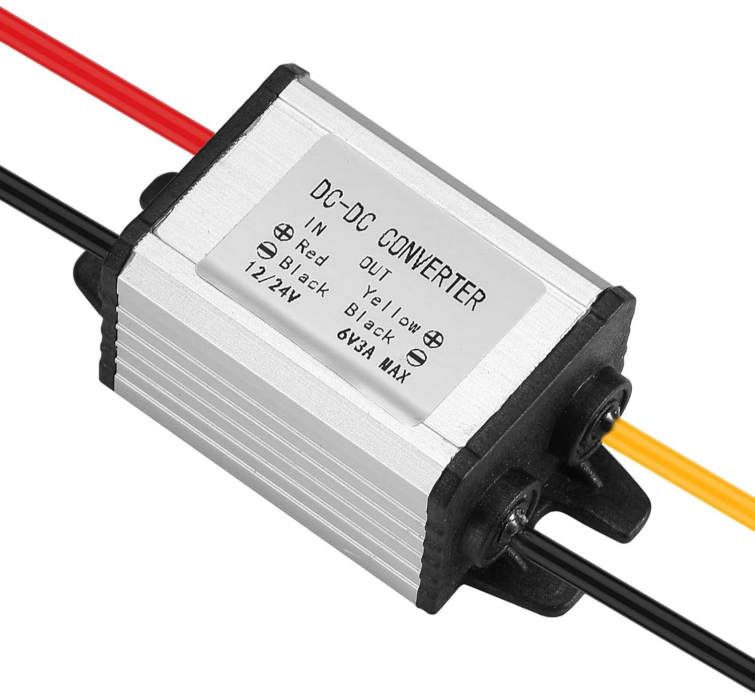 Buck-converter Step-Down Module 12/24V naar 6V 3A 18W Regulator