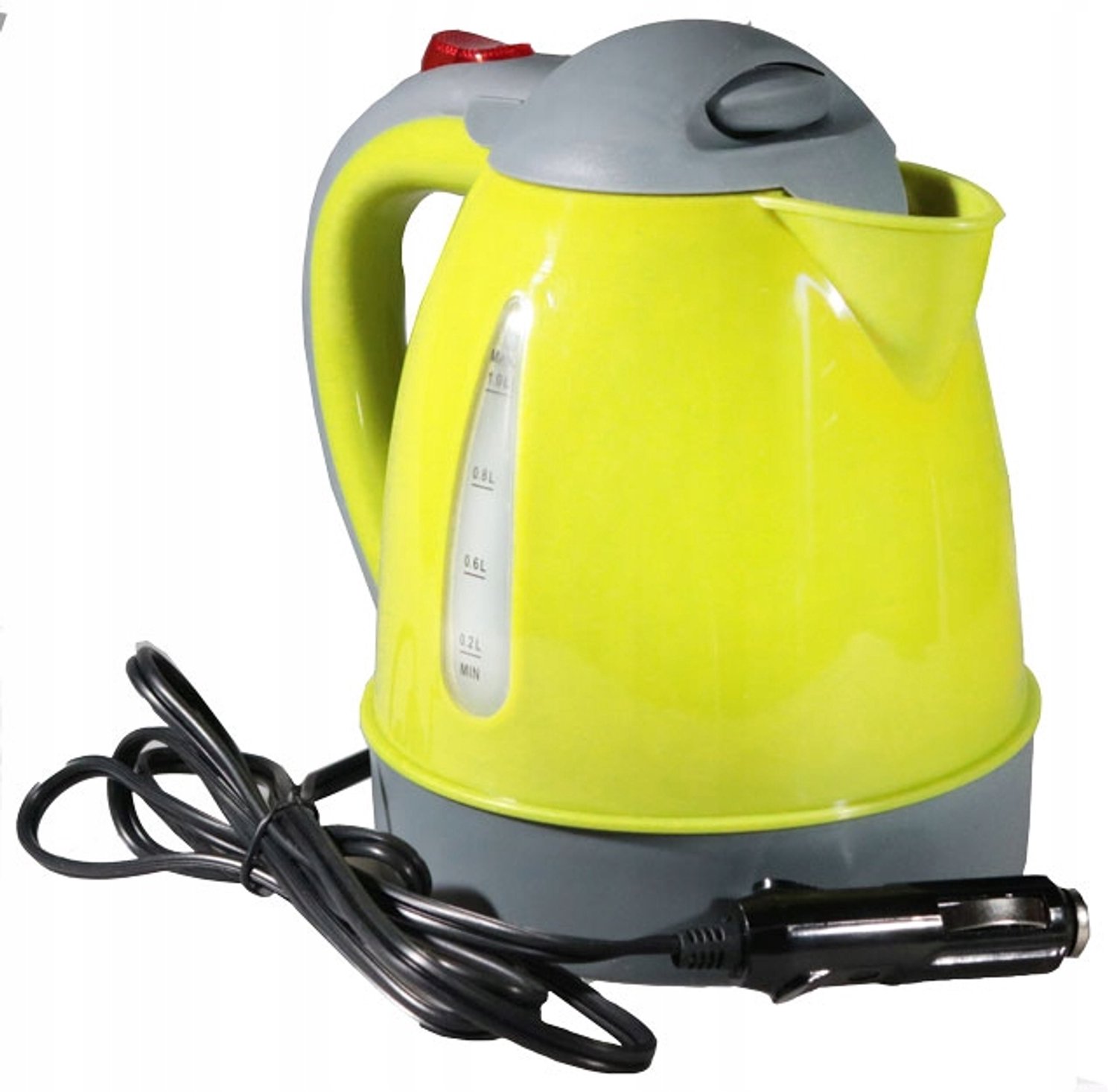 Merkloos Auto Waterkoker 12V/24V 130W/250W - Snel Warm Water