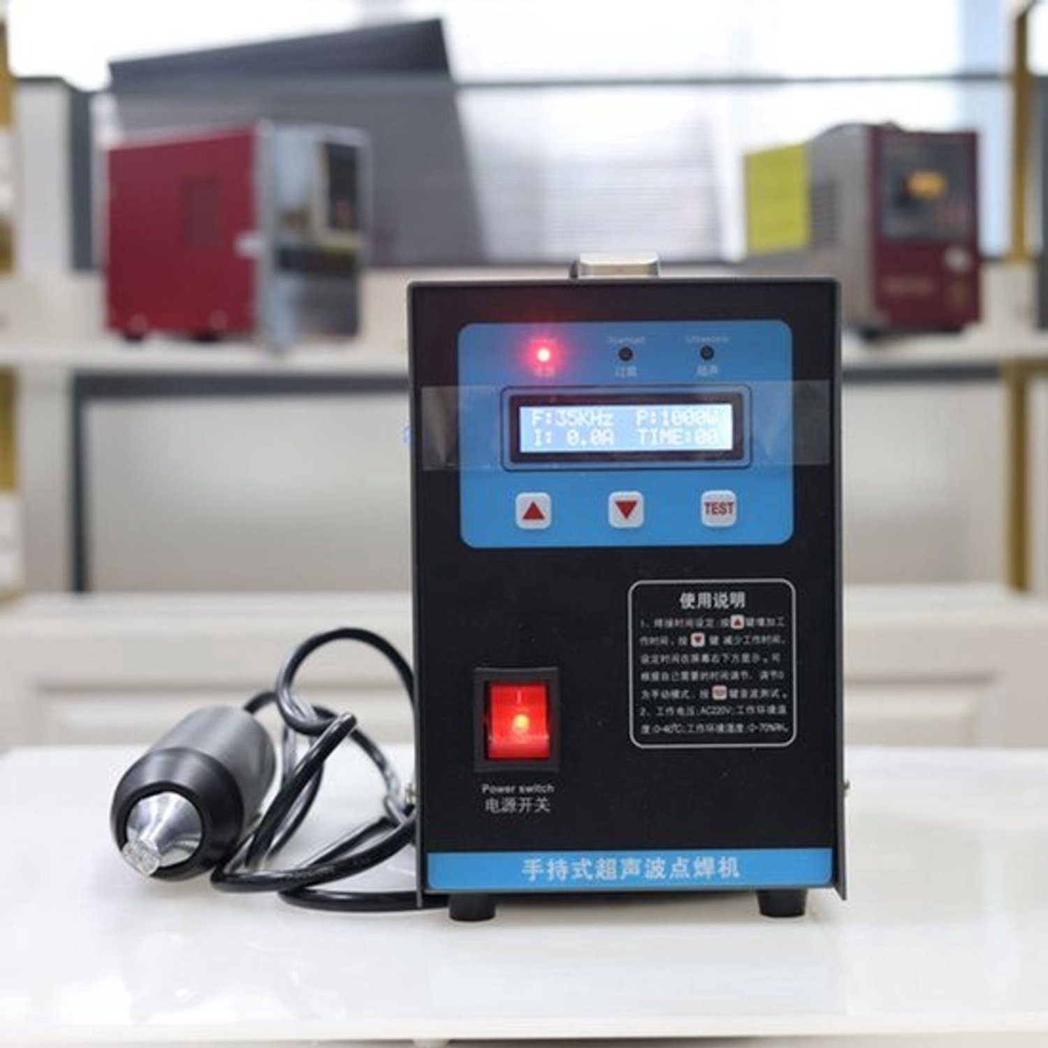 Ultrasoonreiniger Puntlasapparaat - 1000 W Vermogen - 35 kHz Frequentie - Aluminiumlegering Laskop - Voor Kunststof Lassen