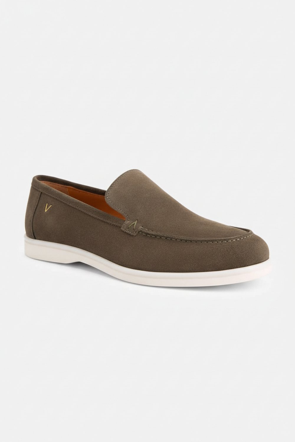 GENTS - Heren schoenen - Loafers - Nette schoenen - Suède - Groen - Maat 45/45