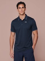 Sjeng Sports GRAND - Maat: L Blauw - Tennis Polo's Mannen - Poloshirt - polyester/elastaan