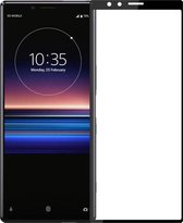 Shop4 - Sony Xperia 1 Glazen Screenprotector - Edge-To-Edge Gehard Glas Transparant