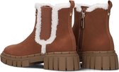 Michael Kors Kids Blake Chelsea Boots Meisjes - Cognac - Maat 32