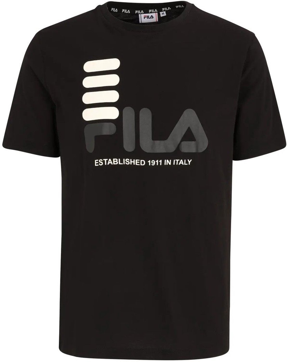 Fila Bippen tee FAM0349-80010 T-shirt heren M Wit