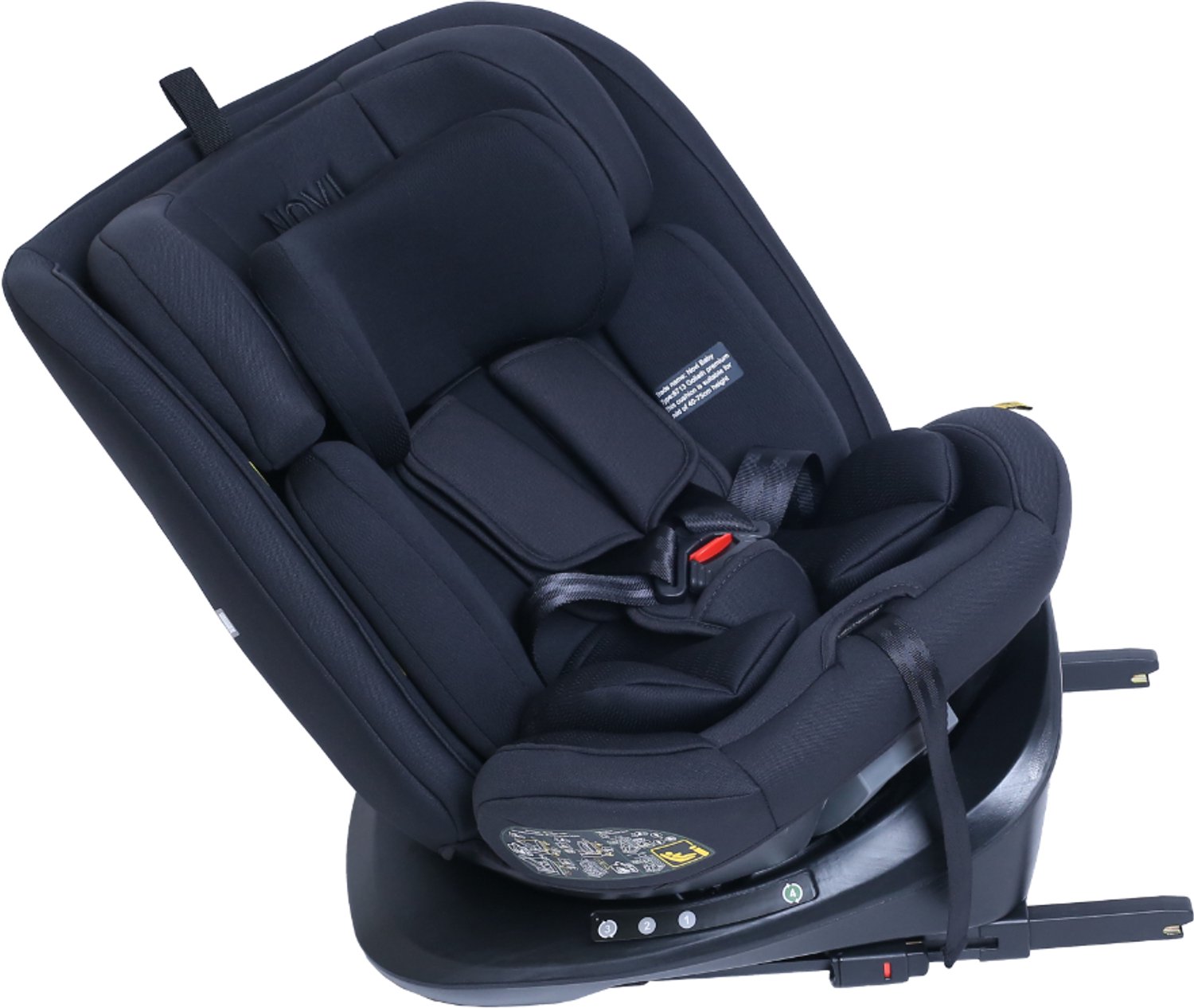 Novi Baby® Goliath Premium Autostoel - I-Size - Draaibaar - Zwart – foto 7