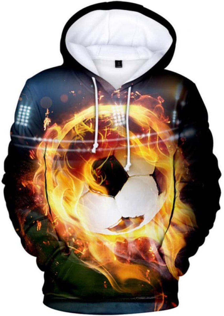 Hoodie 3D Print,3D Football Fashion Sweatshirt, Heren En Dames Gepersonaliseerde Sweater, Kinderen Gedrukte Hoodie Kinderkleding