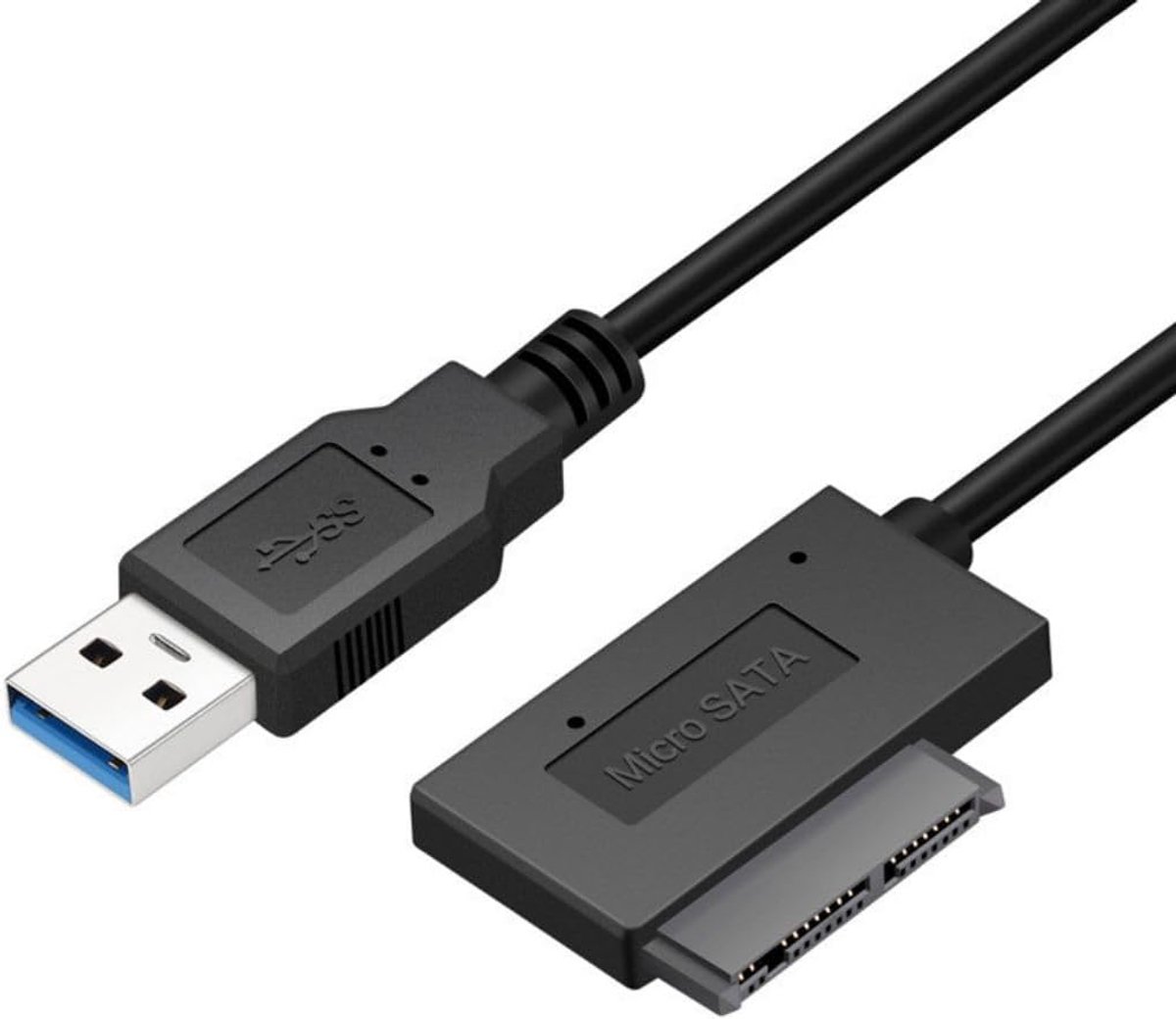 CY Cavo adattatore USB USB 3.0 a Micro SATA 7 + 9 16 pin 1.8" driver del disco rigido angolato a 90 grade Cavo - ShopVlot