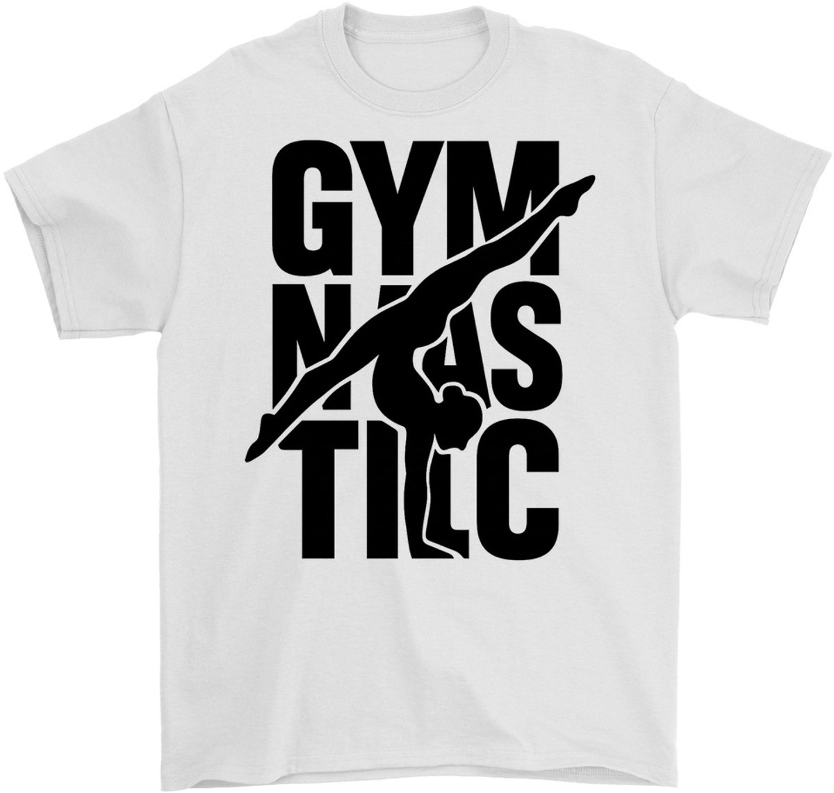 Gymnastiek Shirt – GYM NAS TIC S – Sport Outfit – Unisex T-Shirt voor Dames & Heren – Leuk Cadeau voor Gymnasten