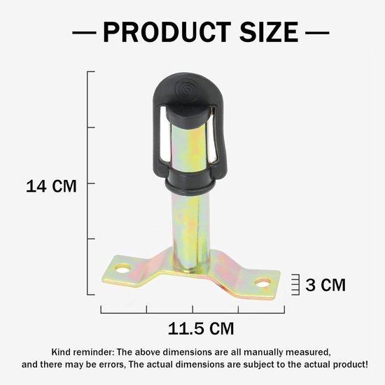 Houder voor rondom verlichting met kabel 12 V/24 V — afbeelding 4