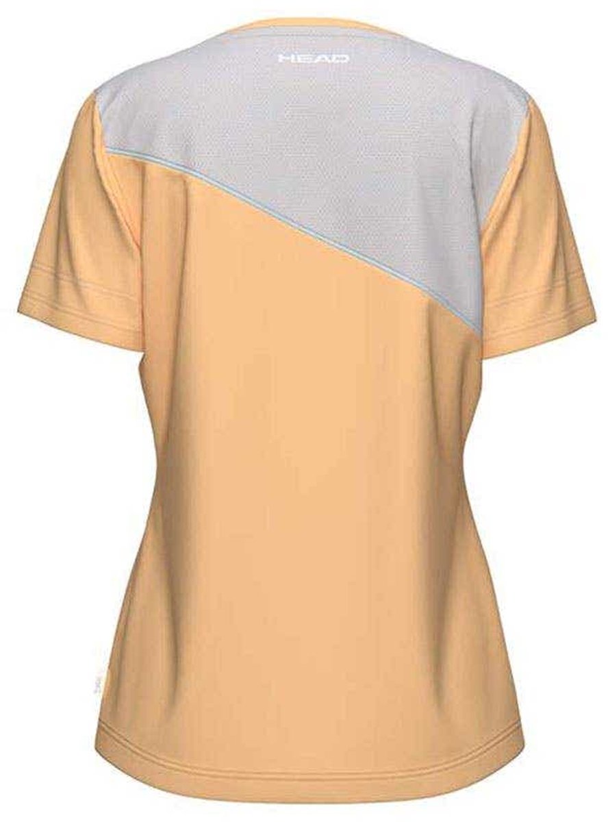 Camiseta Head Tie-break 814206 Aplb Mujer Geel