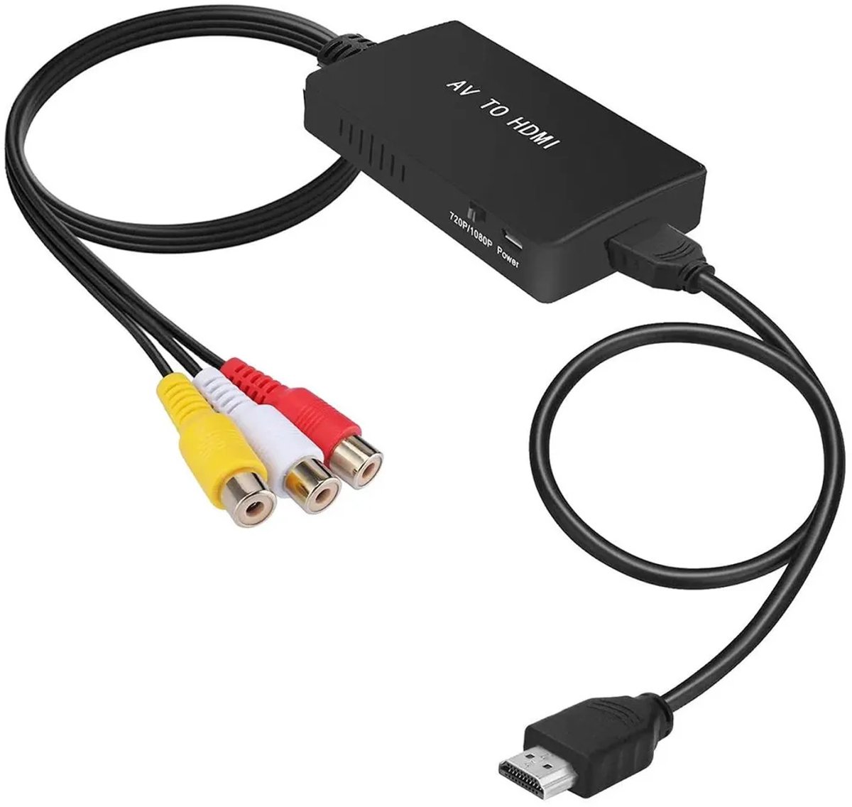 adapter, ondersteunt 1080p, Geschikt voor PS2/PS3/Xbox/VHS/DVD en andere apparaten.