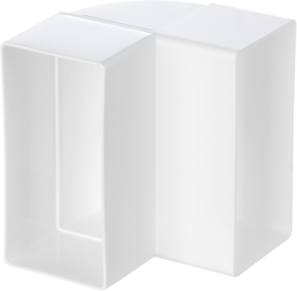 110x55mm 90° arc for flat duct ventilation systems - plastic vertical duct arch - ShopVlot