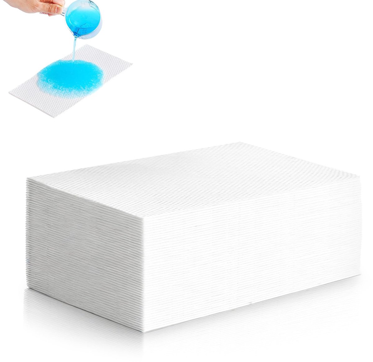 Toiletzakjes 50 stuks - absorberend 240 x 130 mm - draagbaar - ideaal voor campingtoilet - Luxento