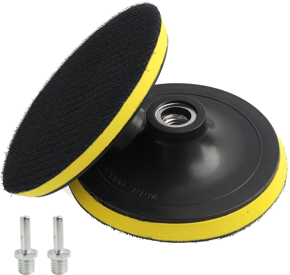 Schuurdisc 125mm - Pack van 2 - M14 schroefdraad - Vibrationeel vrij schuren - ShopVlot