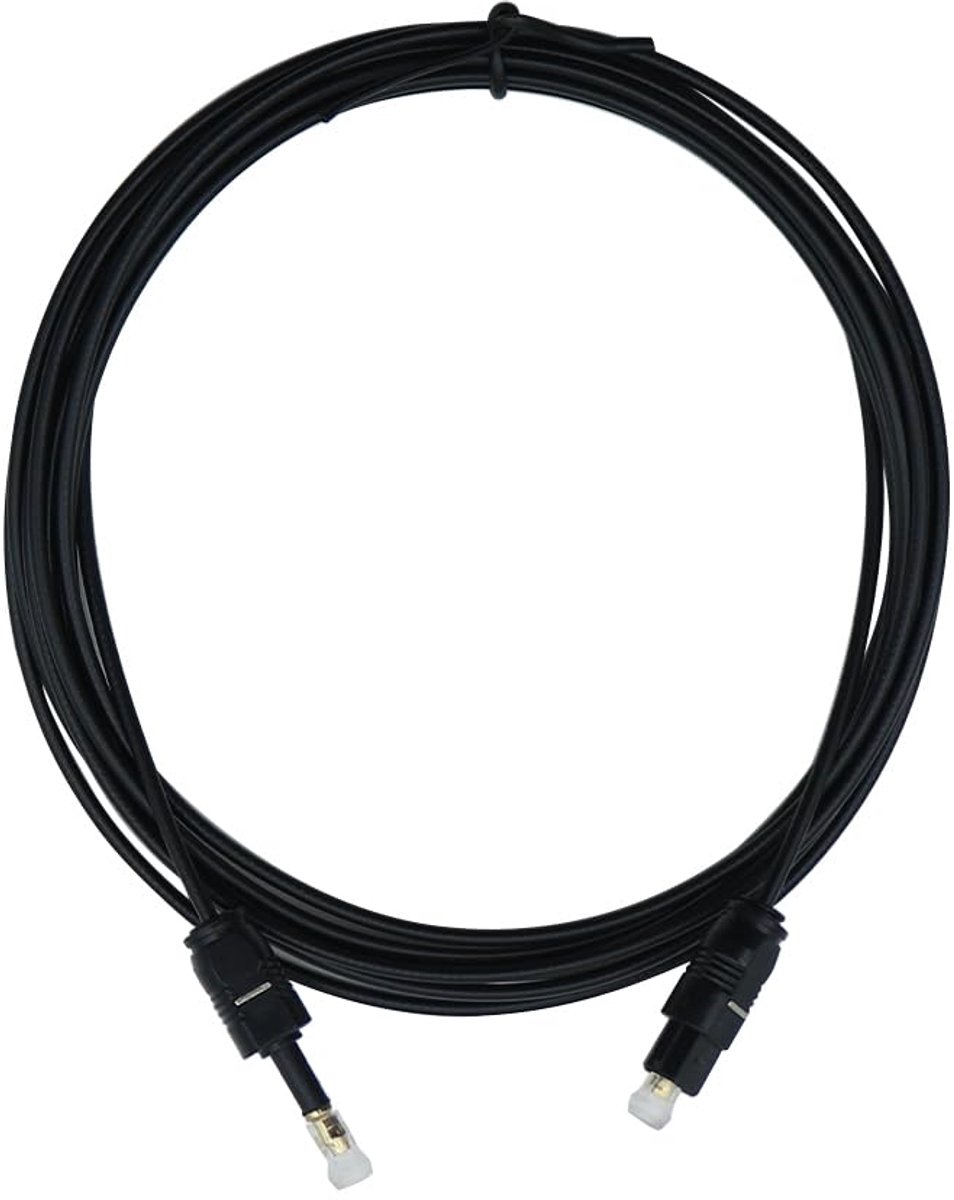 Optical Audio Cable Toslink to Mini-Toslink, Optical Audio Cable, Connections for Speakers, Television, Soundboxes - ShopVlot