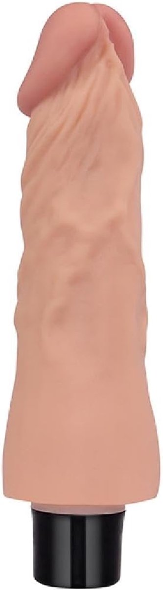 lovetoy Vibrating Real Softee Realistic Vibrator, 7 Inches, White, 4406 - ShopVlot