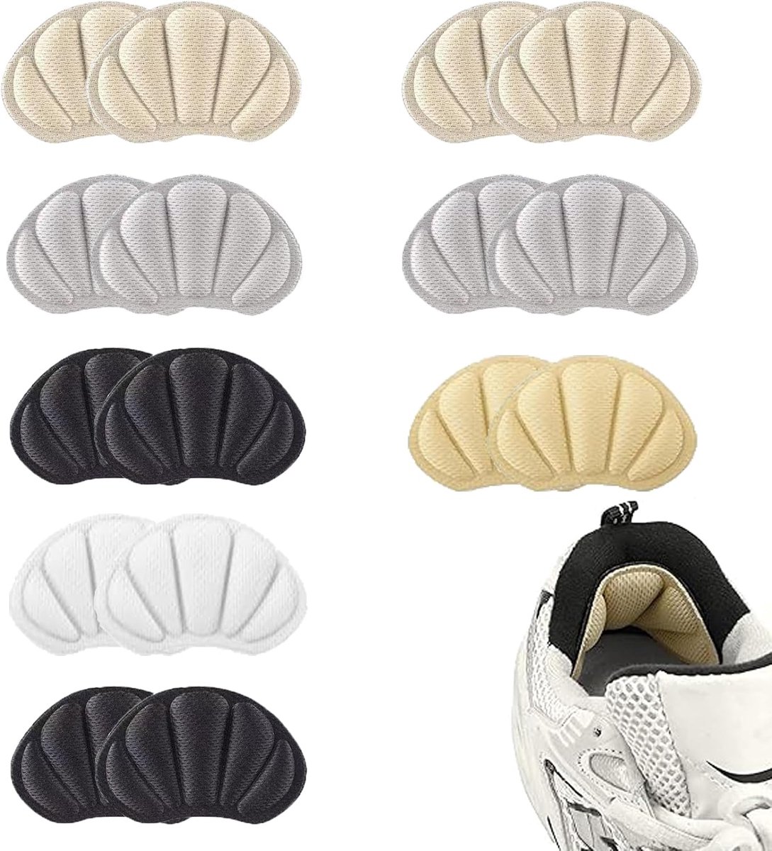 8 pairs, heel protection for shoes, heel pad, heel protection, shoes for men and women, comfortable insole, prevents - ShopVlot