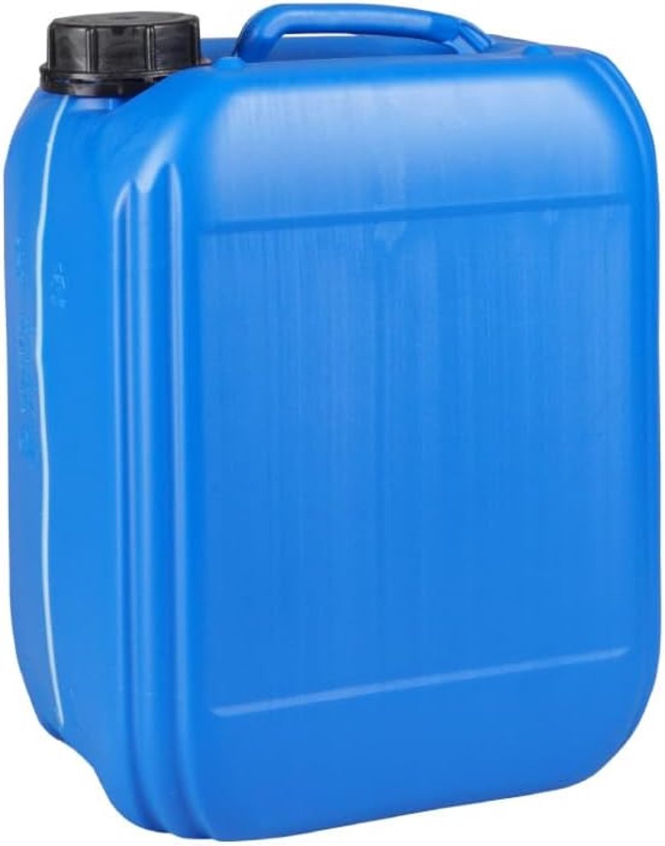 10 liter jerrycan, 10 l, één stapelbaar, brandstofjerrycan, waterjerrycan, kunststof (HDPE), DIN51 jerrycan, 10 l, BPA-vrij, blauw