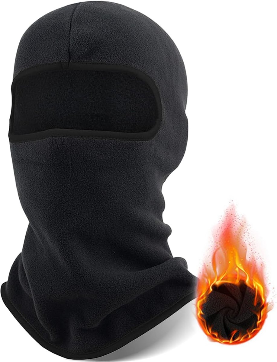 Bivakmuts voor motorfiets, fleece, balaclava, winter, halsdoek, heren en dames