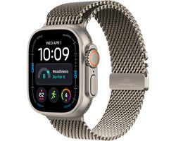 Apple Watch Ultra 4 49mm Naturel (Naturel Milanese Loop M)