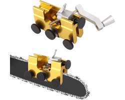 Topyond Portable Handheld Chainsaw Sharpener Chainsaw Grinding Set For Timberline, Chainsaw Chain Grinder Jig For Home - ShopVlot
