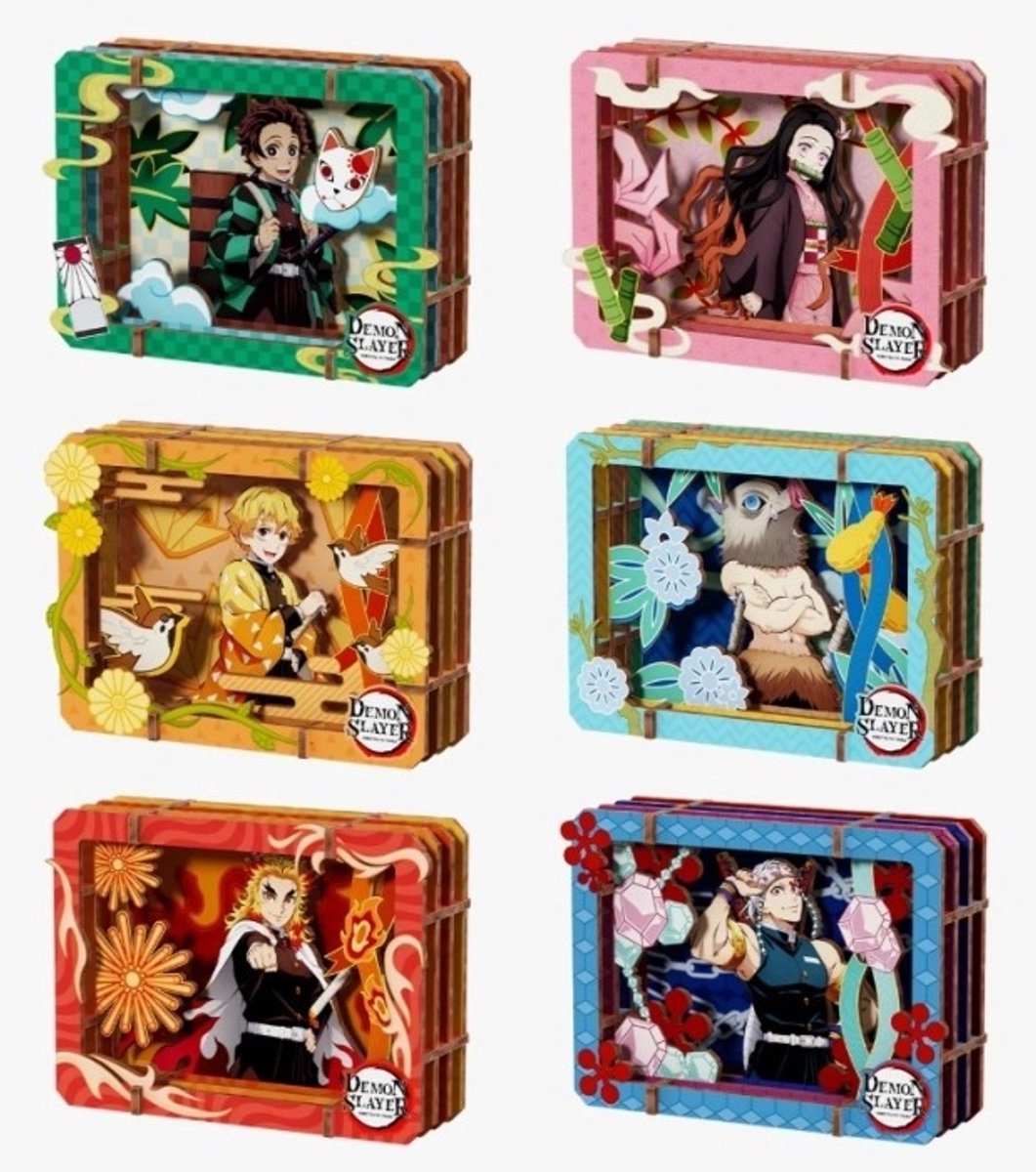 Demon Slayer - Kimetsu no Yaiba Wooden Gallery - S - Journey Together (1 random item)