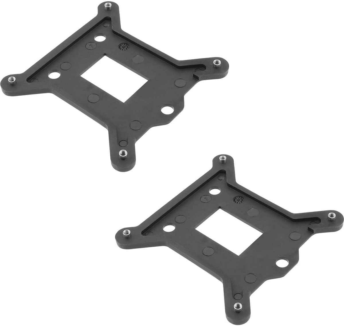 2 Stks CPU Heatsink Backplate Beugel Compatibel met LGA 1150 1155 Moederbord CPU Fan Cooling Montage Sheet Plaat Vervanging voor Computer