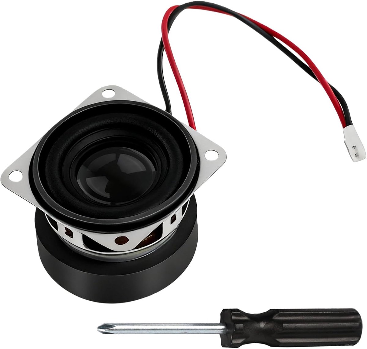 3 W 4Ω met JST-PH2.0-interface, draagbare luidspreker 40 mm voor elektronische projecten, versterker, games en monitor, helder en vol geluid